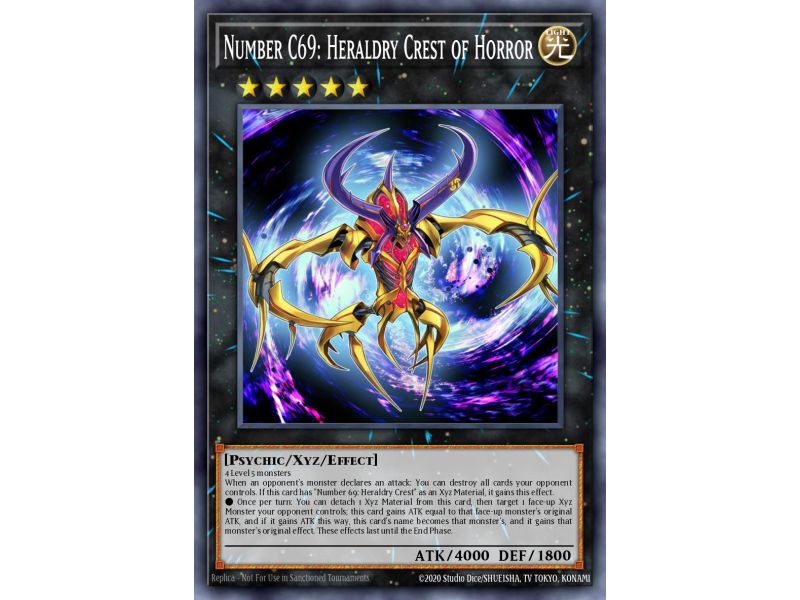 Number C69: Heraldry Crest of Horror (Rare)