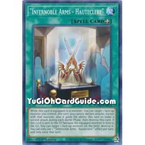 "Infernoble Arms - Hauteclere" (Common) – Rise of the Duelist | Carta YUGIOH en México