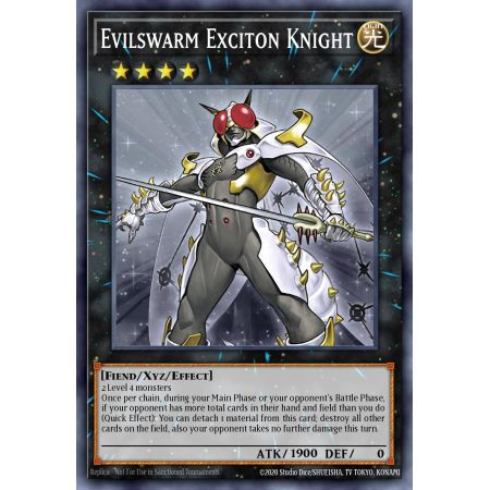 Evilswarm Exciton Knight (Secret Rare)