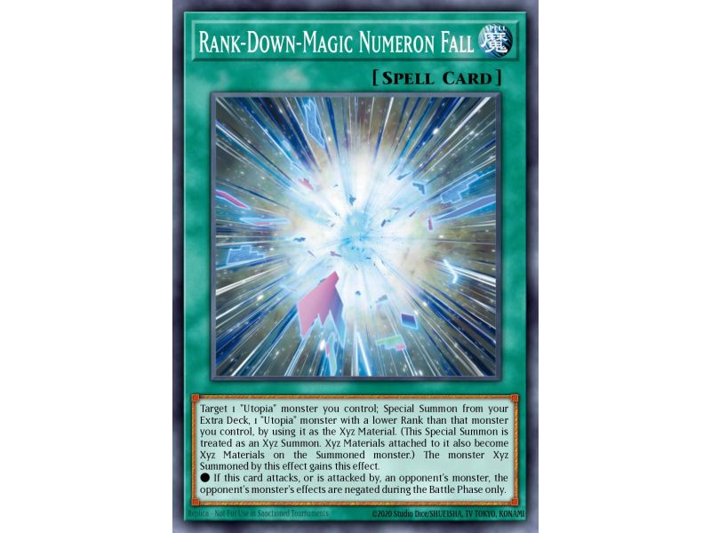 Rank-Down-Magic Numeron Fall (Rare)