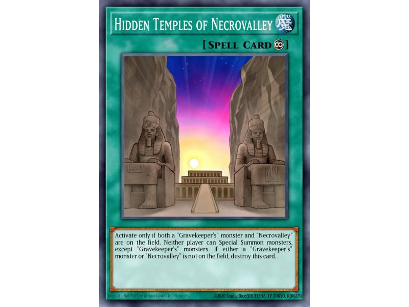 Hidden Temples of Necrovalley (Rare)