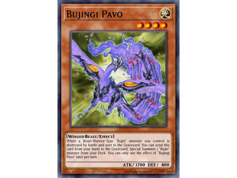 Bujingi Pavo (Super Rare)