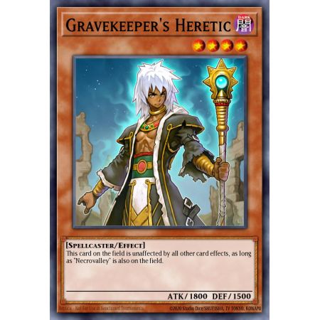 Gravekeeper's Heretic (Rare)