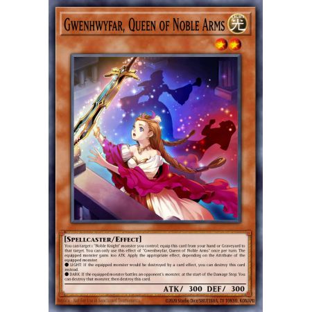 Gwenhwyfar, Queen of Noble Arms (Secret Rare)
