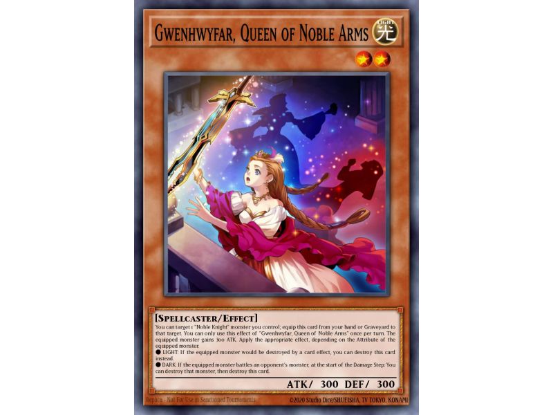 Gwenhwyfar, Queen of Noble Arms (Secret Rare)