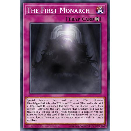 The First Monarch (Secret Rare)