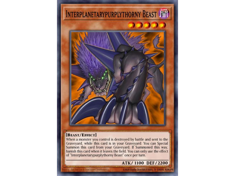 Interplanetarypurplythorny Beast (Common)