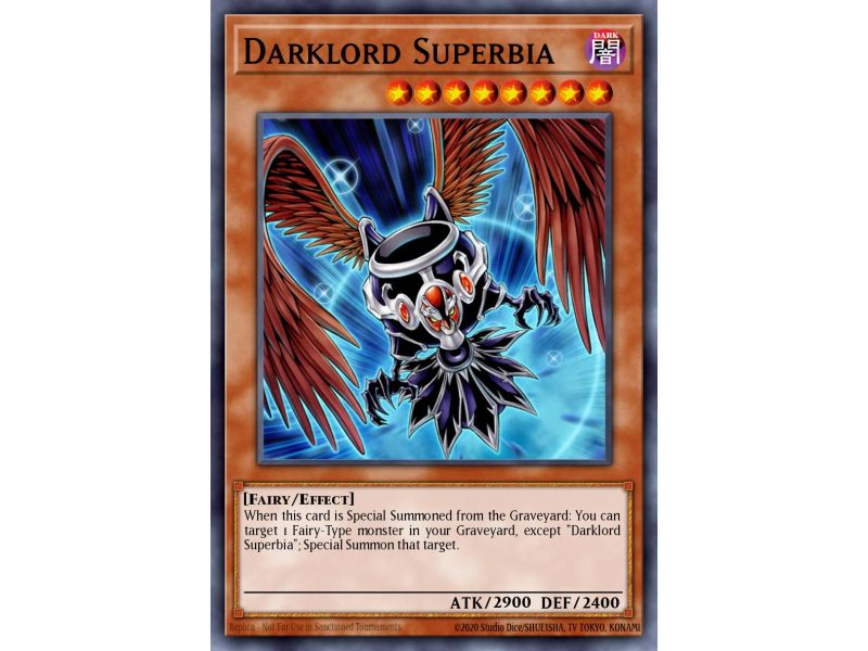 Darklord Superbia (Ultra Rare)