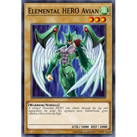Elemental HERO Avian (Secret Rare)