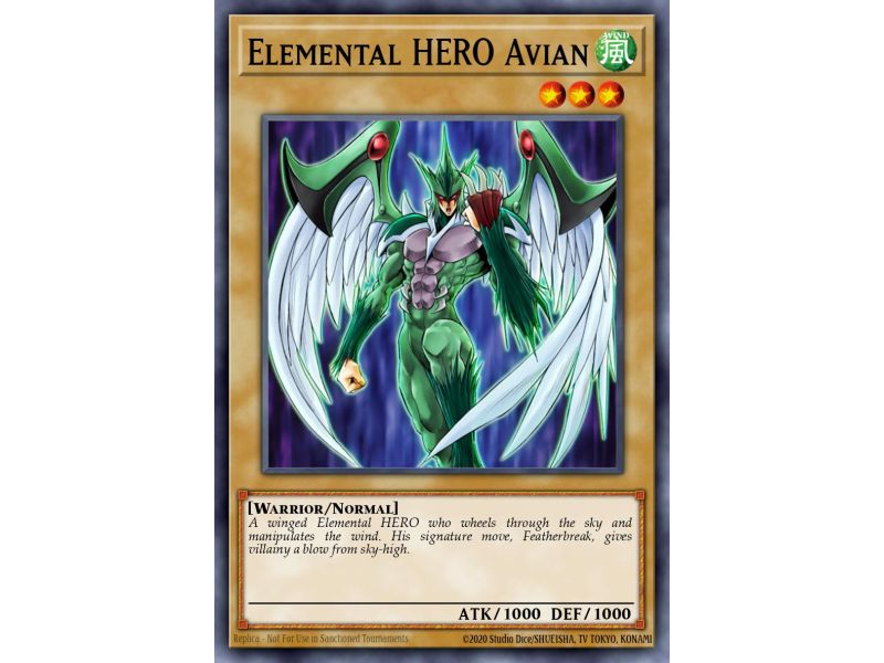 Elemental HERO Avian (Secret Rare)