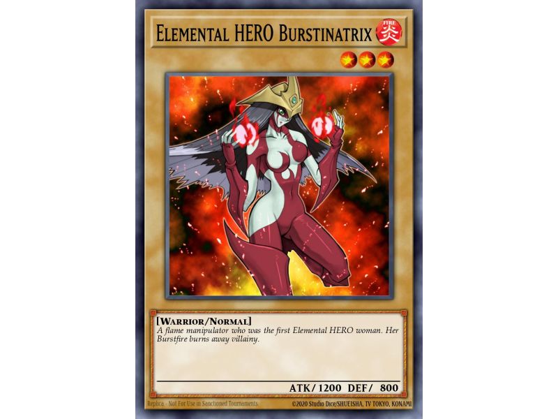 Elemental HERO Burstinatrix (Common)
