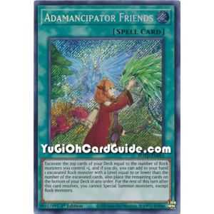 Adamancipator Friends (Secret Rare) – Rise of the Duelist | Carta YUGIOH en México