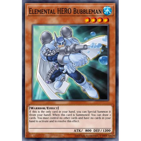 Elemental HERO Bubbleman (Common)