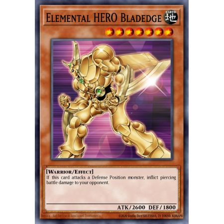 Elemental HERO Bladedge (Common)