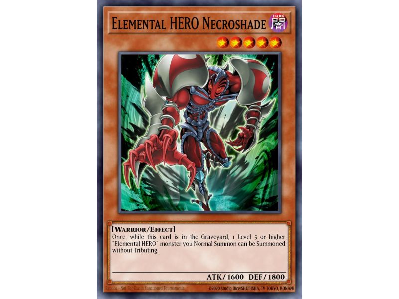 Elemental HERO Necroshade (Rare)