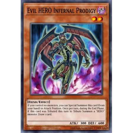 Evil HERO Infernal Prodigy (Rare)
