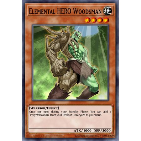 Elemental HERO Woodsman (Super Rare)