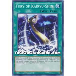 Fury of Kairyu Shin (Common) – Rise of the Duelist | Carta YUGIOH en México