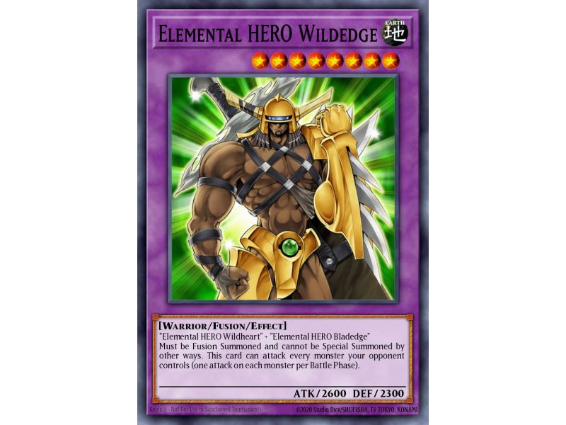 Elemental HERO Wildedge (Common)