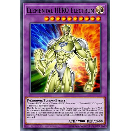 Elemental HERO Electrum (Ultra Rare)