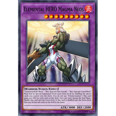 Elemental HERO Magma Neos (Super Rare)