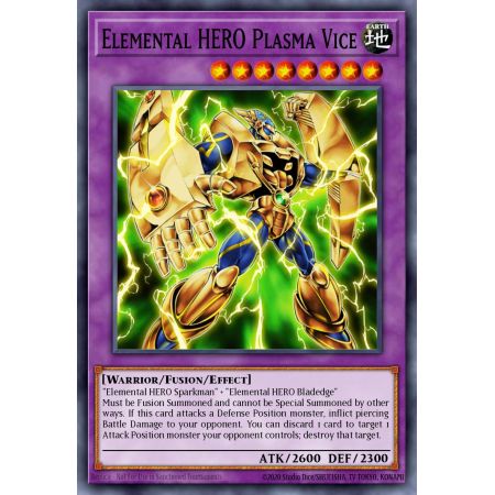 Elemental HERO Plasma Vice (Common)