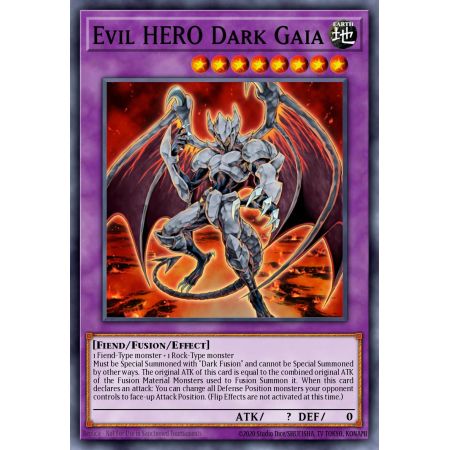 Evil HERO Dark Gaia (Super Rare)