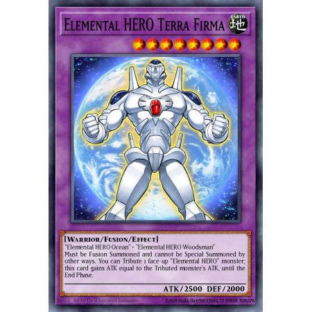 Elemental HERO Terra Firma (Super Rare)