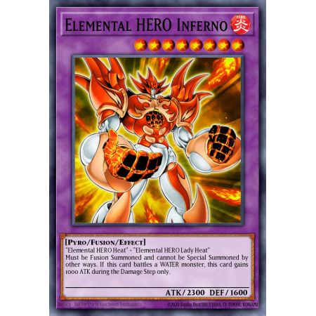 Elemental HERO Inferno (Super Rare)
