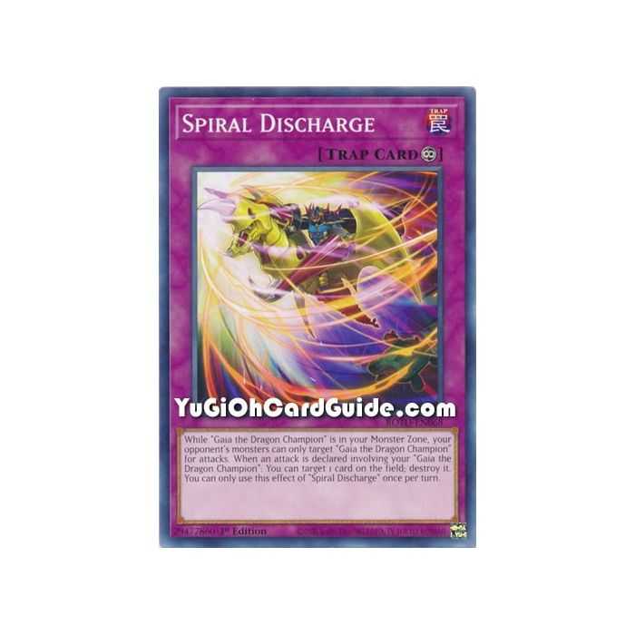 Spiral Discharge (Common) – Rise of the Duelist | Carta YUGIOH en México