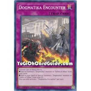 Dogmatika Encounter (Common) – Rise of the Duelist | Carta YUGIOH en México