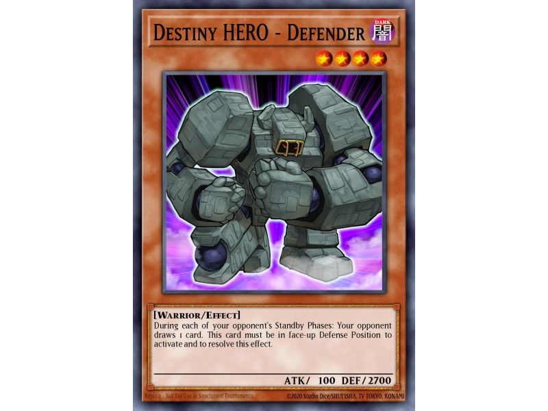 Destiny HERO - Defender (Rare)