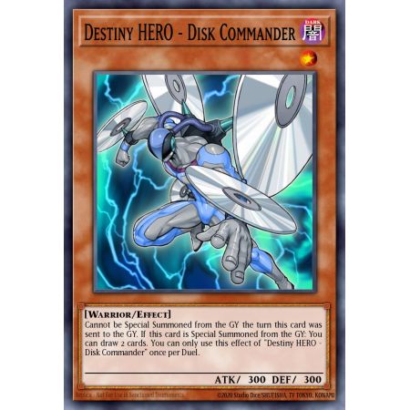 Destiny HERO - Disk Commander (Secret Rare)