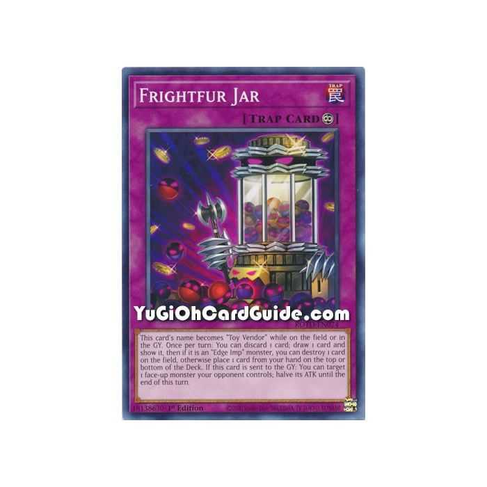 Frightfur Jar (Common) – Rise of the Duelist | Carta YUGIOH en México