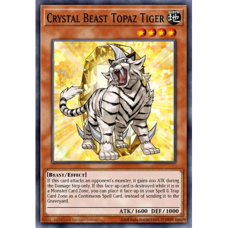 Crystal Beast Topaz Tiger (Common)