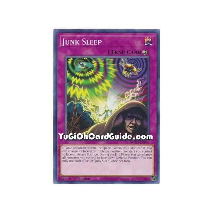 Junk Sleep (Common) – Rise of the Duelist | Carta YUGIOH en México