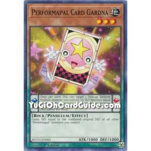 Performapal Card Gardna – Rise of the Duelist | Carta YUGIOH en México