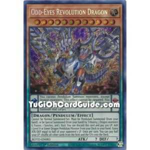 Odd-Eyes Revolution Dragon (Secret Rare) – Rise of the Duelist | Carta YUGIOH en México