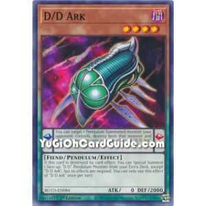 D/D Ark (Common) – Rise of the Duelist | Carta YUGIOH en México