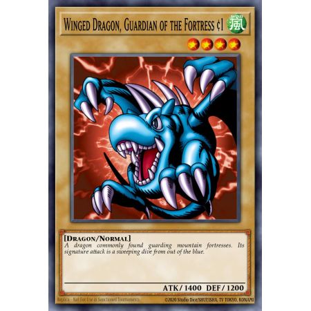 Winged Dragon, Guardian of the Fortress 1 (Ultra Rare)