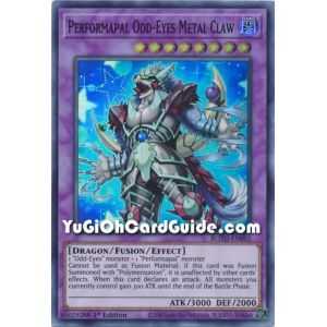 Performapal Odd-Eyes Metal Claw (Super Rare) – Rise of the Duelist | Carta YUGIOH en México