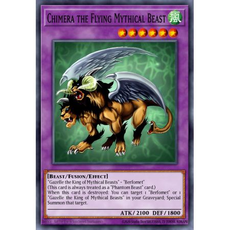 Chimera the Flying Mythical Beast (Super Rare)