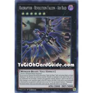 Raidraptor - Revolution Falcon - Air Raid (Super Rare) – Rise of the Duelist | Carta YUGIOH en México