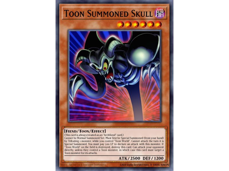 Toon Summoned Skull (Rare)
