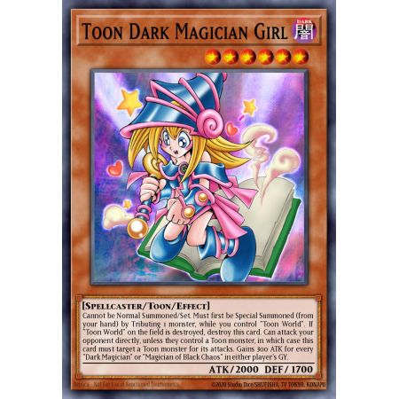 Toon Dark Magician Girl (Rare)