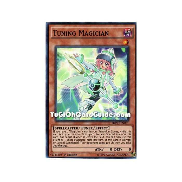 Tuning Magician (Super Rare) – Breakers of Shadow | Carta YUGIOH en México