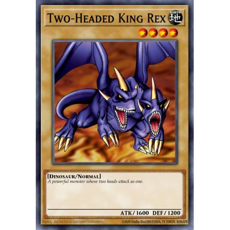 Two-Headed King Rex (Secret Rare)