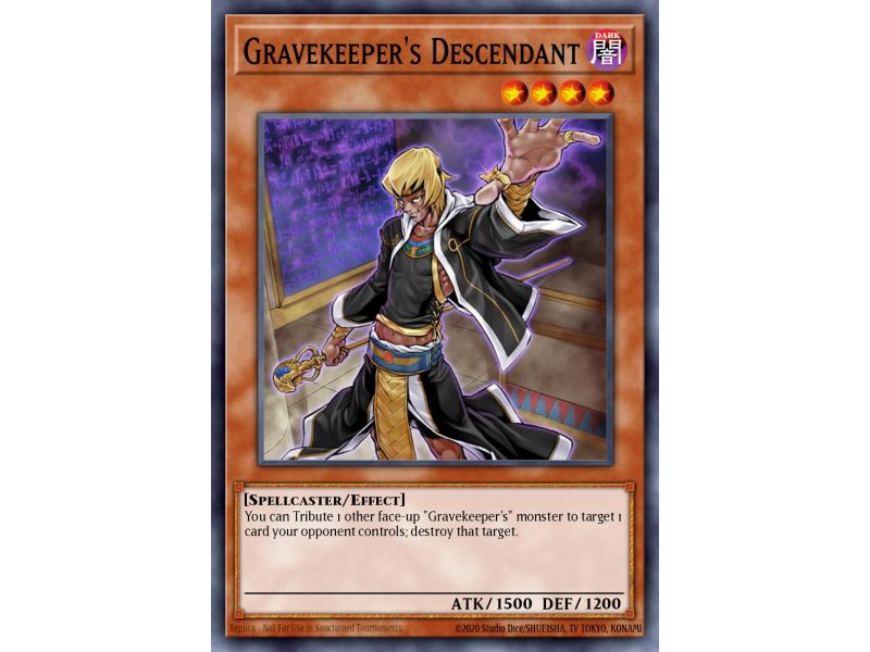 Gravekeeper's Descendant (Ultra Rare)