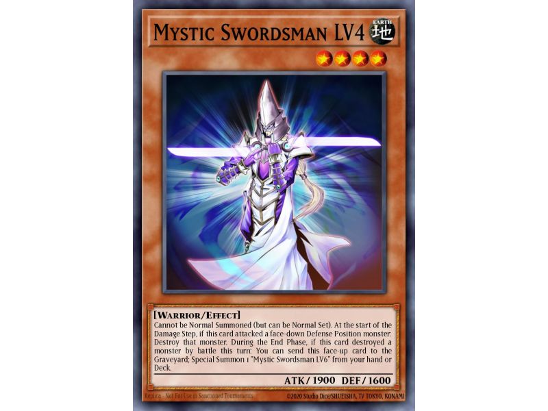 Mystic Swordsman LV4 (Common)