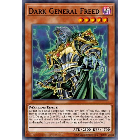 Dark General Freed (Common)